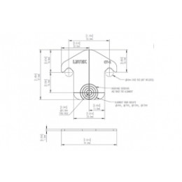 Мишень для выравнивания оптической системы, модель CT-1

