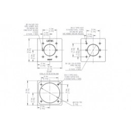 Держатель для крепления светоделительных кубов, модель CM-3T
