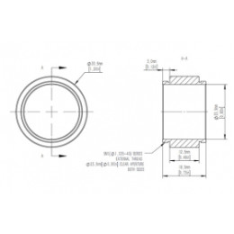 Оптическая трубка, модель SM1-12.5C
