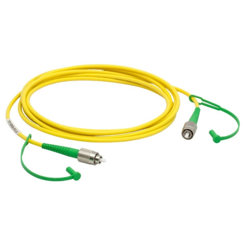 P3-830A-FC-2 - Соединительный оптоволоконный кабель, одномодовое оптоволокно, 2 м, диапазон рабочих длин волн: 830 - 980 нм, FC/APC разъем, Thorlabs