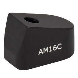 AM16C - Блок для крепления элементов на стержнях под углом 16°, крепление элементов: #8, крепление на стержнях: 8-32, Thorlabs