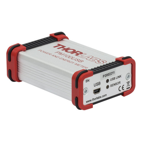 PM100USB - Измеритель мощности и энергии с USB интерфейсом для детекторов C серии, управление через ПК, Thorlabs