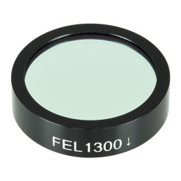 FEL1300 - Длинноволновый фильтр, Ø1", длина волны среза: 1300 нм, Thorlabs