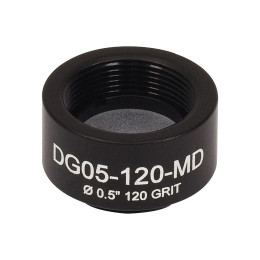 DG05-120-MD - Светорассеиватель из матового стекла в оправе (SM05), Ø1/2", N-BK7, 120 Grit, Thorlabs