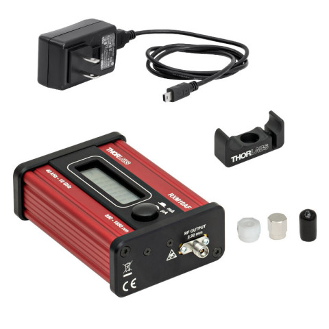 RXM10AF - Фотоприемник с одномодовым оптоволокном, 850 - 1650 нм, ширина полосы: 40 кГц - 10 ГГц, FC/PC разъем, Thorlabs