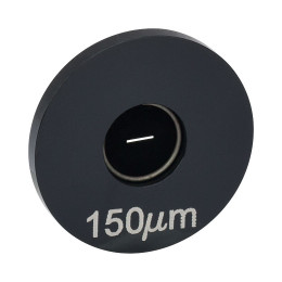 S150RD - Оптическая щель в оправе Ø1", ширина: 150 ± 4 мкм, длина: 3 мм, Thorlabs
