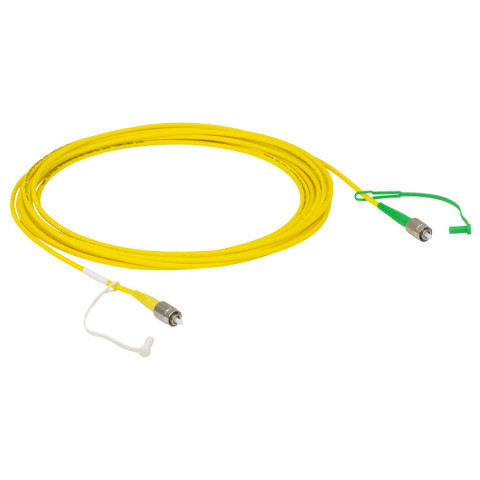 P5-780A-FC-5 - Соединительный оптоволоконный кабель, одномодовое оптоволокно, 5 м, диапазон рабочих длин волн: 780 - 970 нм, FC/PC и FC/APC разъем, Thorlabs