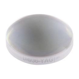 LA4936-YAG - Плоско-выпуклая линза, f = 30 мм, Ø1/2", материал: UVFS, V-покрытие: 532/1064 нм, Thorlabs