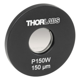 P150W - Точечная диафрагма в оправе Ø1", диаметр отверстия: 150 ± 6 мкм, Thorlabs