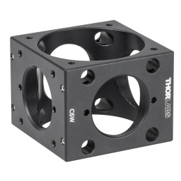 C6W - Куб со сквозными отверстиями Ø6 мм для стержней, для каркасных систем: 30 мм, Thorlabs