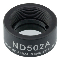 ND502A - Отражающий нейтральный светофильтр, Ø1/2", резьба на оправе: SM05, оптическая плотность: 0.2, Thorlabs