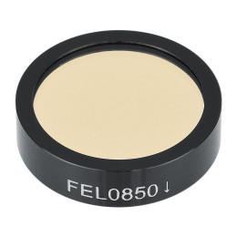 FEL0850 - Длинноволновый фильтр, Ø1", длина волны среза: 850 нм, Thorlabs