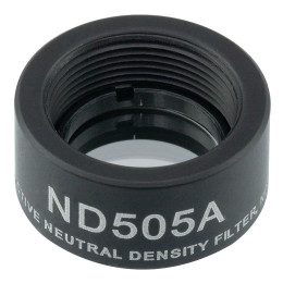 ND505A - Отражающий нейтральный светофильтр, Ø1/2", резьба на оправе: SM05, оптическая плотность: 0.5, Thorlabs