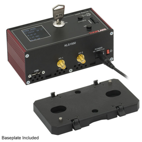 KLS1550 - Лазер K-Cube, длина волны излучения: 1550 нм, максимальная мощность излучения: 7.0 мВт (источник питания заказывается отдельно), Thorlabs