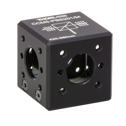 CCM5-PBS201/M - Поляризационный светоделительный куб, оправа: 16 мм, рабочий диапазон: 420-680 нм, крепления: M4, Thorlabs