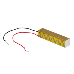 PK4GYP2 - Пьезоэлектрический элемент с многослойной дискретной структурой, напряжение: 150 В, смещение: 38.0 мкм, размеры: 7.0 мм x 7.0 мм x 36.0 мм, 2 плоские пластинки на торцах для создания контакта с подвижным элементом, Thorlabs