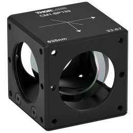 CM1-BP133 - Пленочный светоделитель в кубическом корпусе, сторона куба 38.1 мм, 33:67 (отражение:пропускание), 635 нм, Thorlabs