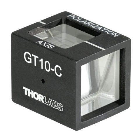GT10-C - Призма Глана-Тейлора, апертура: 10 мм, покрытие: 1050 - 1700 нм, Thorlabs
