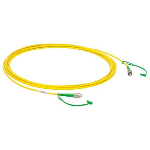 P3-460B-FC-5 - Соединительный оптоволоконный кабель, одномодовое оптоволокно, 5 м, диапазон рабочих длин волн: 488 - 633 нм, FC/APC разъем, Thorlabs