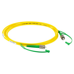 P3-2000AR-2 - Соединительный оптоволоконный кабель, одномодовое оптоволокно, 2 м, диапазон рабочих длин волн: 1700 - 2100 нм, FC/APC (с просветляющим покрытием) и FC/APC (без покрытия) разъем, Thorlabs