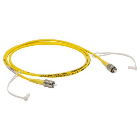 P1-830A-FC-1 - Соединительный оптоволоконный кабель, одномодовое оптоволокно, 1 м, диапазон рабочих длин волн: 830 - 980 нм, FC/PC разъем, Thorlabs