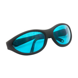 LG7B - Лазерные защитные очки, сине-зеленые линзы, пропускание видимого излучения 35%, нельзя носить поверх мед. очков, Thorlabs