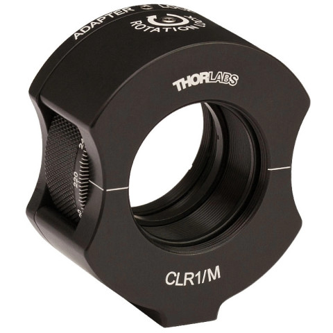CLR1/M - Вращающийся держатель оптики Ø1" (Ø25.4 мм), для работы с тубусами для линз, крепления: M4, Thorlabs