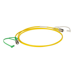P5-305A-PCAPC-1 - Соединительный оптоволоконный кабель, одномодовое оптоволокно, 1 м, диапазон рабочих длин волн: 320 - 430 нм, FC/PC и FC/APC разъем, Thorlabs