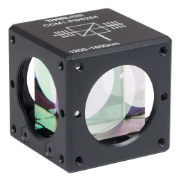 CCM1-PBS254 - Поляризационный светоделительный куб, оправа: 30 мм, рабочий диапазон: 1200-1600 нм, крепления: 8-32, Thorlabs