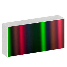 GR2550-10106 - Отражающая штриховая дифракционная решетка, 100 штр./мм, длина волны: 10.6 мкм, размер: 25.0 x 50.0 x 9.5 мм, Thorlabs