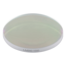 LA4380-1550 - Плоско-выпуклая линза, f = 100.0 мм, Ø1", материал: UVFS, покрытие: 1550 нм, Thorlabs