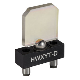 HWXYT-D - Плоскопараллельная пластинка, закрепленная на шаровом шарнире, толщина 2.5 мм, CaF2, просветляющее покрытие: 1650-3000 нм, Thorlabs