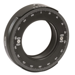 RSP2D/M - Держатель оптических элементов Ø2" (50.8 мм) с возможностью вращения, диск со шкалой может вращаться независимо от закрепленного элемента, крепления: M4, Thorlabs