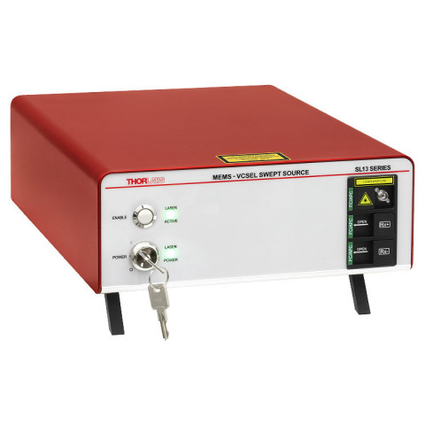 SL131161 - MEMS-VCSEL свипирующий лазерный источник, 1300 нм, скорость качания частоты: 100 кГц, балансный детектор, интерферометр Маха-Цендера: 72 мм, Thorlabs