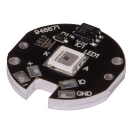 MBB2D1 - ИК светодиод на печатной плате с металлической основой, широкополосный: 770, 860, 940 нм, ток: 1000 мА, мин. мощность: 740 мВт, Thorlabs