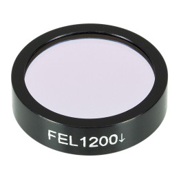 FEL1200 - Длинноволновый фильтр, Ø1", длина волны среза: 1200 нм, Thorlabs