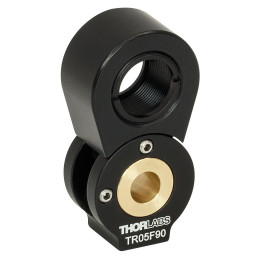 TR05F90 - Держатель оптики Ø1/2" с возможностью поворота на 90°, крепление: 8-32, Thorlabs