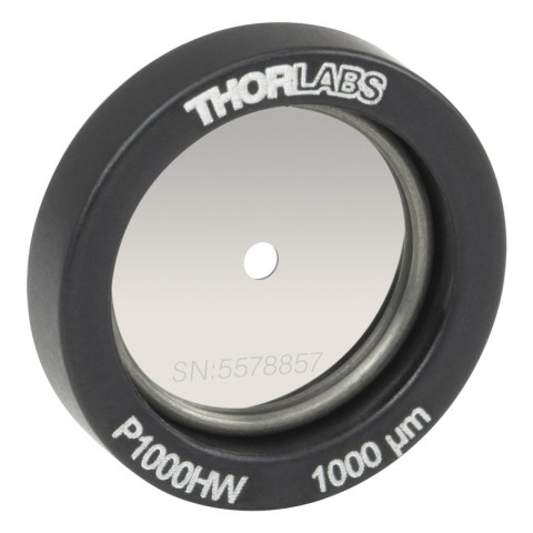 P1000HW - Точечная диафрагма в оправе Ø1/2", диаметр отверстия: 1000 ± 10 мкм, Thorlabs