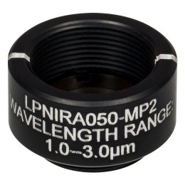 LPNIRA050-MP2 - Линейный поляризатор, Ø12.5 мм, в оправе с резьбой SM05, рабочий диапазон: 1000 - 3000 нм, Thorlabs