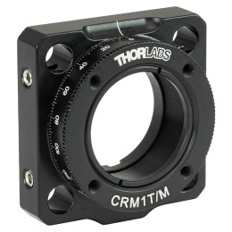 CRM1T/M - Держатель оптики Ø1" с возможностью вращения закрепляемых элементов, для каркасных систем, резьба: SM1, крепление: M4, Thorlabs