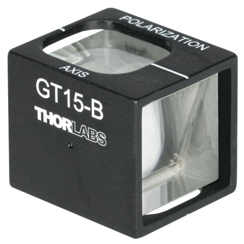 GT15-B - Призма Глана-Тейлора, апертура: 15 мм, покрытие: 650 - 1050 нм, Thorlabs