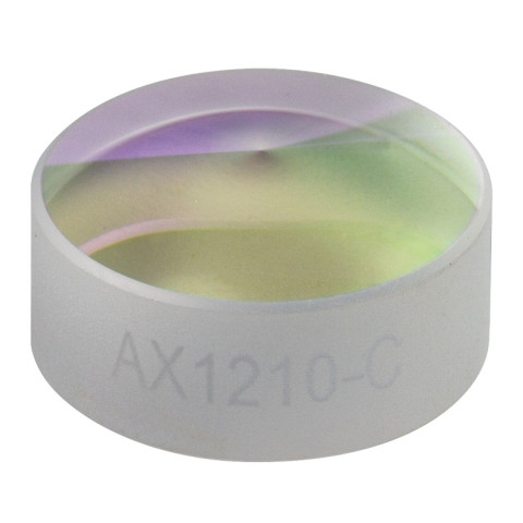 AX1210-C - Аксикон, угол при основании: 10.0°, просветляющее покрытие: 1050 - 1700 нм, кварцевое стекло, Ø1/2" (Ø12.7 мм), Thorlabs