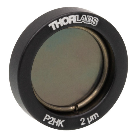 P2HK - Точечная диафрагма в оправе Ø1/2" (12.7 мм), диаметр отверстия: 2 ± 0.25 мкм, материал: нержавеющая сталь, Thorlabs