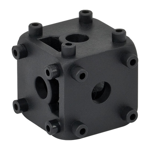 XE25W3 - Куб с зубцами для крепления оптических рельсов (25 мм), Thorlabs