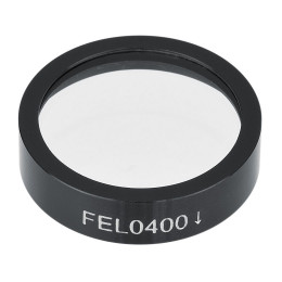 FEL0400 - Длинноволновый фильтр, Ø1", длина волны среза: 400 нм, Thorlabs