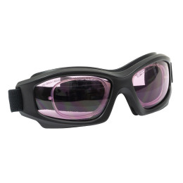 LG5C - Лазерные защитные очки, розовые линзы, пропускание видимого излучения 61%, съемный вкладыш для вставки мед. линз, регулируемый ремешок, защита от запотевания, Thorlabs