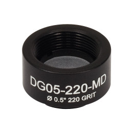 DG05-220-MD - Светорассеиватель из матового стекла в оправе (SM05), Ø1/2", N-BK7, 220 Grit, Thorlabs