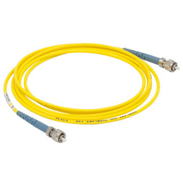 P1-460P-FC-2 - Соединительный оптоволоконный кабель с низким уровнем вносимых потерь, одномодовое оптоволокно, 2 м, диапазон рабочих длин волн: 488 - 633 нм, FC/PC разъем, Thorlabs