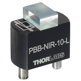 PBB-NIR-10-L - Модуль для смещения горизонтально поляризованной составляющей излучения, монтируется на платформу для создания оптоволоконной системы FiberBench, просветляющее покрытие: 770-870 нм, смещение влево, Thorlabs