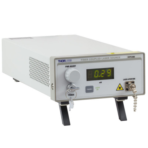 S1FC405 - Лазер с резонатором Фабри-Перо, длина волны излучения 405 нм, мощность излучения 8.0 мВт, FC/PC разъем
